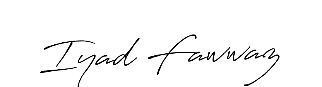 Similarly Antro_Vectra_Bolder is the best handwritten signature design. Signature creator online .You can use it as an online autograph creator for name Iyad Fawwaz. Iyad Fawwaz signature style 7 images and pictures png