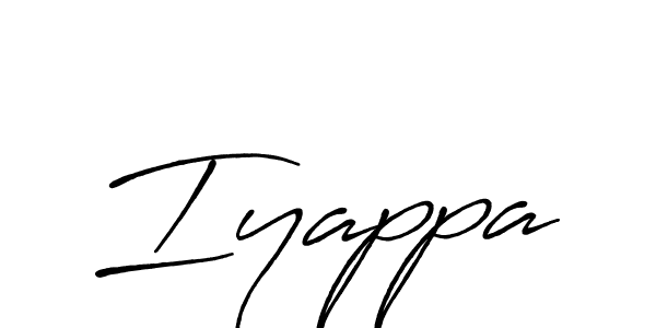 if you are searching for the best signature style for your name Iyappa. so please give up your signature search. here we have designed multiple signature styles  using Antro_Vectra_Bolder. Iyappa signature style 7 images and pictures png