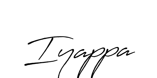 if you are searching for the best signature style for your name Iyappa. so please give up your signature search. here we have designed multiple signature styles  using Antro_Vectra_Bolder. Iyappa signature style 7 images and pictures png