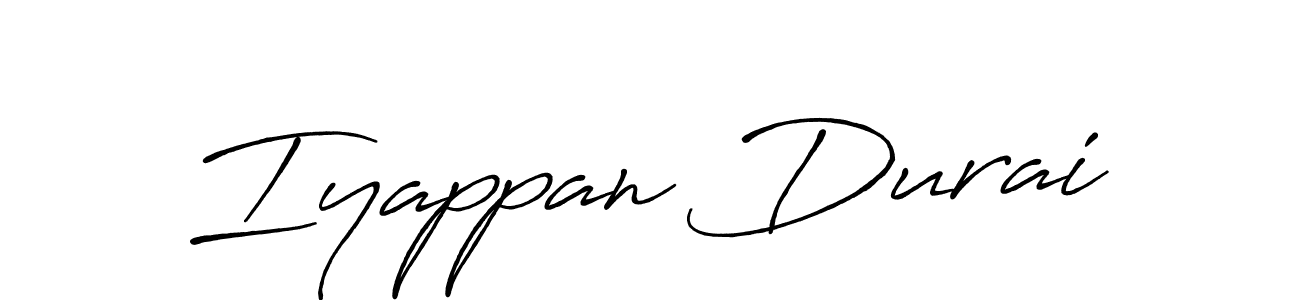 Also we have Iyappan Durai name is the best signature style. Create professional handwritten signature collection using Antro_Vectra_Bolder autograph style. Iyappan Durai signature style 7 images and pictures png