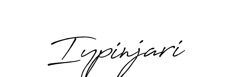 You should practise on your own different ways (Antro_Vectra_Bolder) to write your name (Iypinjari) in signature. don't let someone else do it for you. Iypinjari signature style 7 images and pictures png