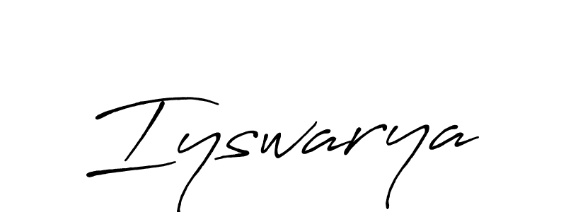 It looks lik you need a new signature style for name Iyswarya. Design unique handwritten (Antro_Vectra_Bolder) signature with our free signature maker in just a few clicks. Iyswarya signature style 7 images and pictures png