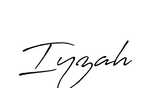 How to Draw Iyzah signature style? Antro_Vectra_Bolder is a latest design signature styles for name Iyzah. Iyzah signature style 7 images and pictures png