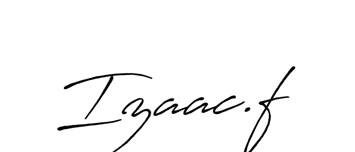 Also we have Izaac.f name is the best signature style. Create professional handwritten signature collection using Antro_Vectra_Bolder autograph style. Izaac.f signature style 7 images and pictures png