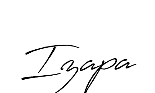 Create a beautiful signature design for name Izapa. With this signature (Antro_Vectra_Bolder) fonts, you can make a handwritten signature for free. Izapa signature style 7 images and pictures png