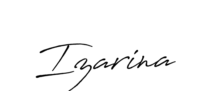 if you are searching for the best signature style for your name Izarina. so please give up your signature search. here we have designed multiple signature styles  using Antro_Vectra_Bolder. Izarina signature style 7 images and pictures png