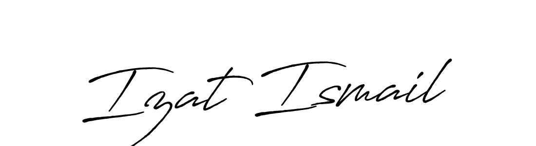 It looks lik you need a new signature style for name Izat Ismail. Design unique handwritten (Antro_Vectra_Bolder) signature with our free signature maker in just a few clicks. Izat Ismail signature style 7 images and pictures png