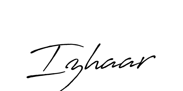 Once you've used our free online signature maker to create your best signature Antro_Vectra_Bolder style, it's time to enjoy all of the benefits that Izhaar name signing documents. Izhaar signature style 7 images and pictures png