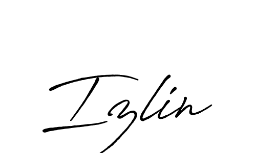 Best and Professional Signature Style for Izlin. Antro_Vectra_Bolder Best Signature Style Collection. Izlin signature style 7 images and pictures png