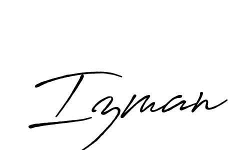if you are searching for the best signature style for your name Izman. so please give up your signature search. here we have designed multiple signature styles  using Antro_Vectra_Bolder. Izman signature style 7 images and pictures png