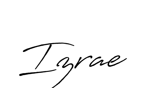 How to Draw Izrae signature style? Antro_Vectra_Bolder is a latest design signature styles for name Izrae. Izrae signature style 7 images and pictures png