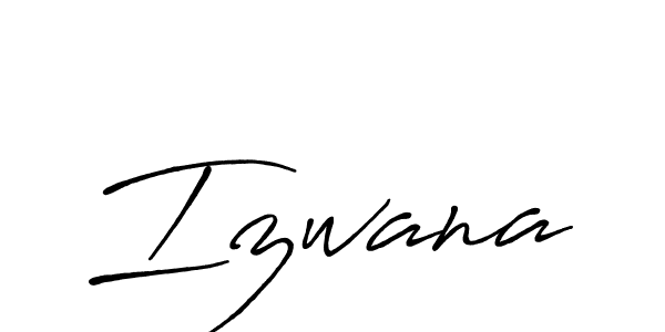 Similarly Antro_Vectra_Bolder is the best handwritten signature design. Signature creator online .You can use it as an online autograph creator for name Izwana. Izwana signature style 7 images and pictures png