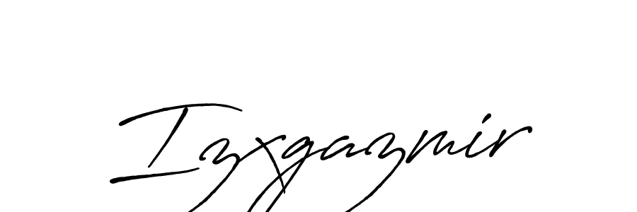 It looks lik you need a new signature style for name Izxgazmir. Design unique handwritten (Antro_Vectra_Bolder) signature with our free signature maker in just a few clicks. Izxgazmir signature style 7 images and pictures png