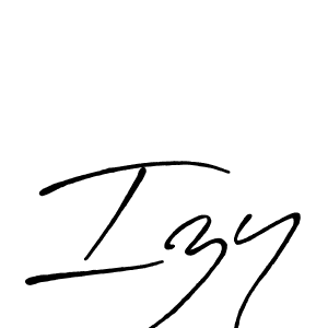 Make a short Izy signature style. Manage your documents anywhere anytime using Antro_Vectra_Bolder. Create and add eSignatures, submit forms, share and send files easily. Izy signature style 7 images and pictures png