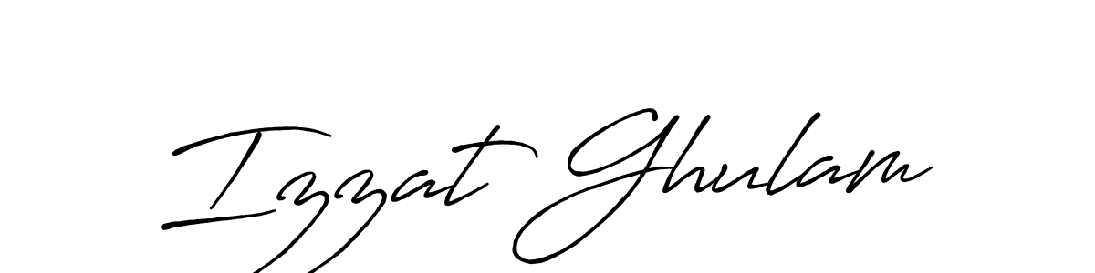 It looks lik you need a new signature style for name Izzat Ghulam. Design unique handwritten (Antro_Vectra_Bolder) signature with our free signature maker in just a few clicks. Izzat Ghulam signature style 7 images and pictures png