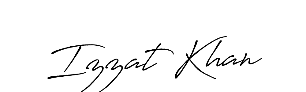 You should practise on your own different ways (Antro_Vectra_Bolder) to write your name (Izzat Khan) in signature. don't let someone else do it for you. Izzat Khan signature style 7 images and pictures png