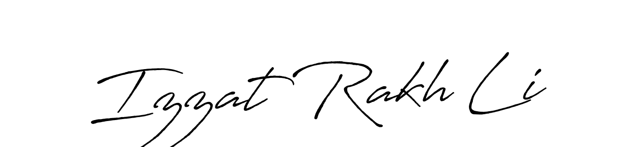 Also You can easily find your signature by using the search form. We will create Izzat Rakh Li name handwritten signature images for you free of cost using Antro_Vectra_Bolder sign style. Izzat Rakh Li signature style 7 images and pictures png