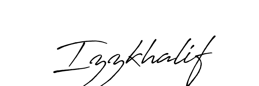 Make a short Izzkhalif signature style. Manage your documents anywhere anytime using Antro_Vectra_Bolder. Create and add eSignatures, submit forms, share and send files easily. Izzkhalif signature style 7 images and pictures png