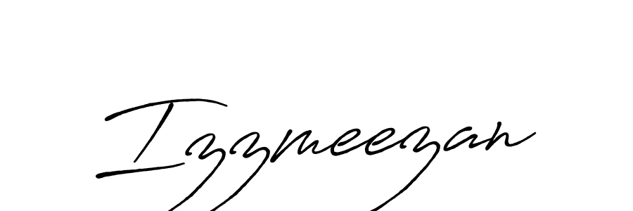 Also You can easily find your signature by using the search form. We will create Izzmeezan name handwritten signature images for you free of cost using Antro_Vectra_Bolder sign style. Izzmeezan signature style 7 images and pictures png