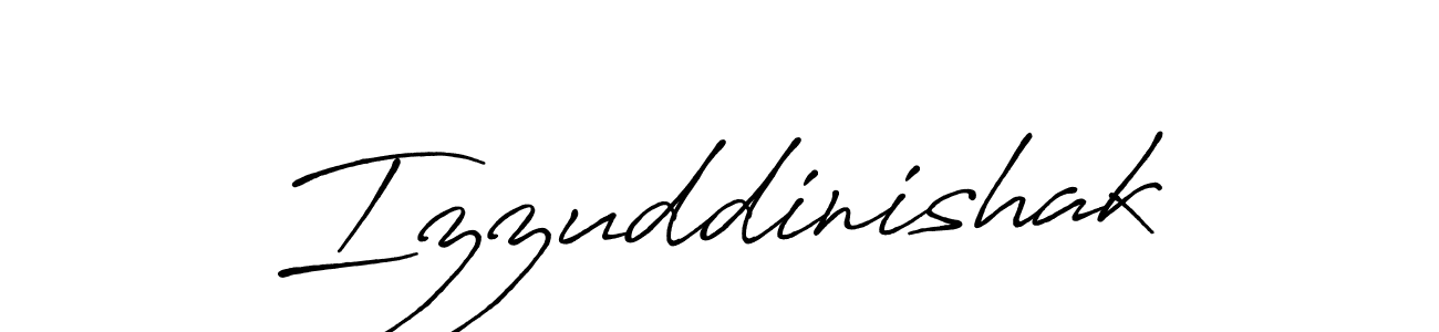 It looks lik you need a new signature style for name Izzuddinishak. Design unique handwritten (Antro_Vectra_Bolder) signature with our free signature maker in just a few clicks. Izzuddinishak signature style 7 images and pictures png