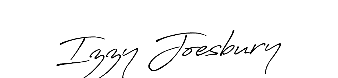 Also we have Izzy Joesbury name is the best signature style. Create professional handwritten signature collection using Antro_Vectra_Bolder autograph style. Izzy Joesbury signature style 7 images and pictures png