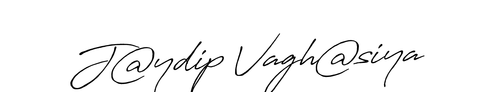 Design your own signature with our free online signature maker. With this signature software, you can create a handwritten (Antro_Vectra_Bolder) signature for name J@ydip Vagh@siya. J@ydip Vagh@siya signature style 7 images and pictures png