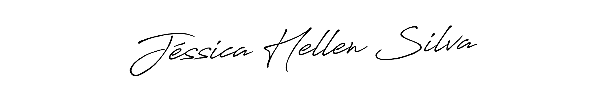 The best way (Antro_Vectra_Bolder) to make a short signature is to pick only two or three words in your name. The name Jéssica Hellen Silva include a total of six letters. For converting this name. Jéssica Hellen Silva signature style 7 images and pictures png