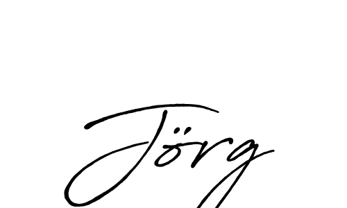 The best way (Antro_Vectra_Bolder) to make a short signature is to pick only two or three words in your name. The name Jörg include a total of six letters. For converting this name. Jörg signature style 7 images and pictures png