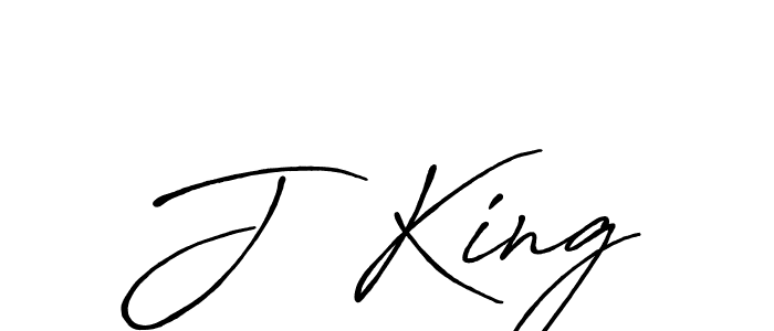 How to make J  King name signature. Use Antro_Vectra_Bolder style for creating short signs online. This is the latest handwritten sign. J  King signature style 7 images and pictures png