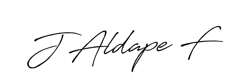 if you are searching for the best signature style for your name J Aldape F. so please give up your signature search. here we have designed multiple signature styles  using Antro_Vectra_Bolder. J Aldape F signature style 7 images and pictures png