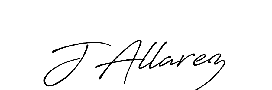 if you are searching for the best signature style for your name J Allarez. so please give up your signature search. here we have designed multiple signature styles  using Antro_Vectra_Bolder. J Allarez signature style 7 images and pictures png