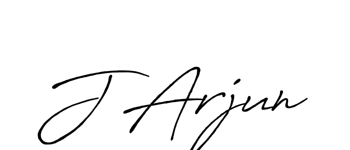 Also we have J Arjun name is the best signature style. Create professional handwritten signature collection using Antro_Vectra_Bolder autograph style. J Arjun signature style 7 images and pictures png