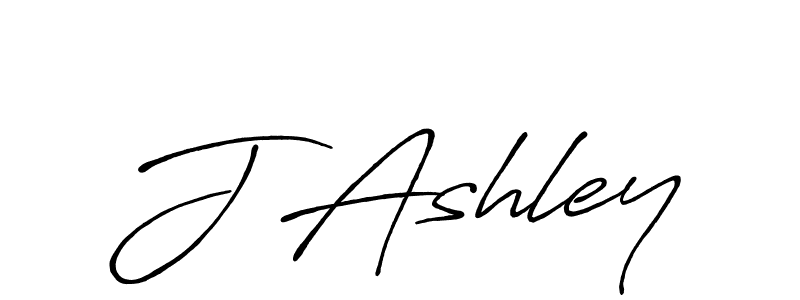 The best way (Antro_Vectra_Bolder) to make a short signature is to pick only two or three words in your name. The name J Ashley include a total of six letters. For converting this name. J Ashley signature style 7 images and pictures png