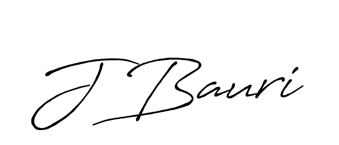 Use a signature maker to create a handwritten signature online. With this signature software, you can design (Antro_Vectra_Bolder) your own signature for name J Bauri. J Bauri signature style 7 images and pictures png