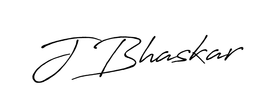 Use a signature maker to create a handwritten signature online. With this signature software, you can design (Antro_Vectra_Bolder) your own signature for name J Bhaskar. J Bhaskar signature style 7 images and pictures png