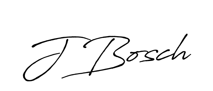 Make a beautiful signature design for name J Bosch. With this signature (Antro_Vectra_Bolder) style, you can create a handwritten signature for free. J Bosch signature style 7 images and pictures png