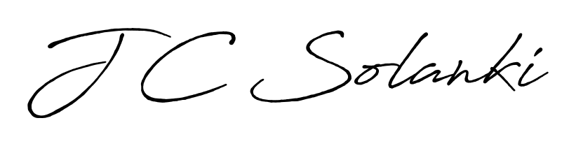 Turn your name J C Solanki into a signature brand with Antro_Vectra_Bolder styling. Download in standard PNG or transparent format anytime. J C Solanki signature style 7 images and pictures png
