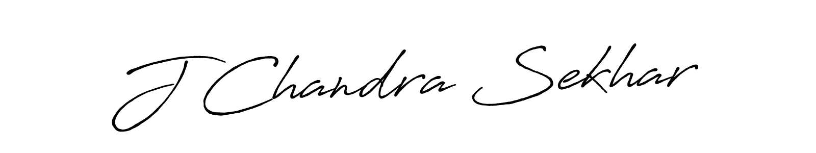 Use a signature maker to create a handwritten signature online. With this signature software, you can design (Antro_Vectra_Bolder) your own signature for name J Chandra Sekhar. J Chandra Sekhar signature style 7 images and pictures png