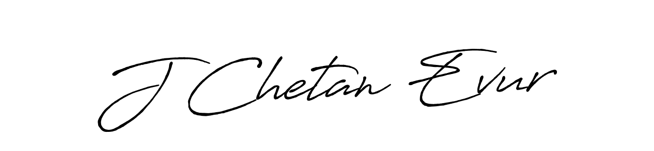 You should practise on your own different ways (Antro_Vectra_Bolder) to write your name (J Chetan Evur) in signature. don't let someone else do it for you. J Chetan Evur signature style 7 images and pictures png