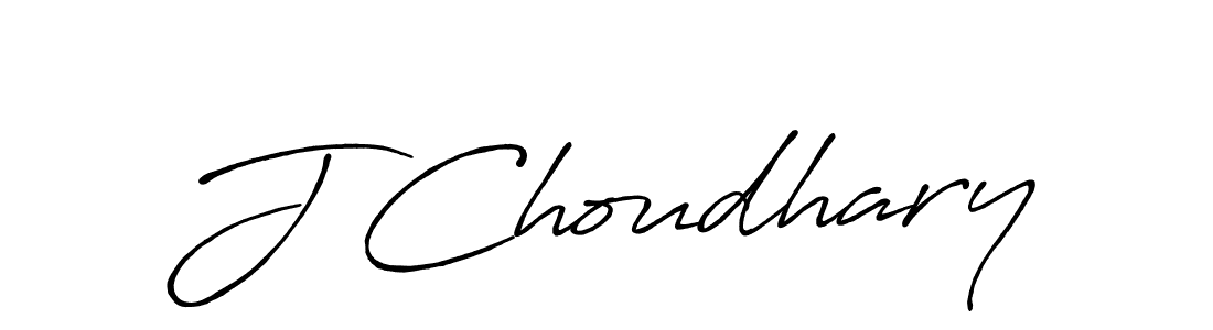 Also we have J Choudhary name is the best signature style. Create professional handwritten signature collection using Antro_Vectra_Bolder autograph style. J Choudhary signature style 7 images and pictures png