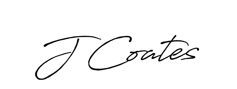 Also we have J Coates name is the best signature style. Create professional handwritten signature collection using Antro_Vectra_Bolder autograph style. J Coates signature style 7 images and pictures png