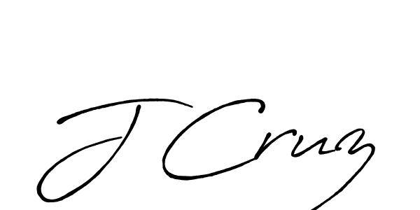 You should practise on your own different ways (Antro_Vectra_Bolder) to write your name (J Cruz) in signature. don't let someone else do it for you. J Cruz signature style 7 images and pictures png