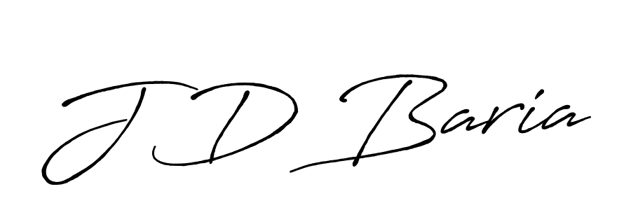 Also You can easily find your signature by using the search form. We will create J D Baria name handwritten signature images for you free of cost using Antro_Vectra_Bolder sign style. J D Baria signature style 7 images and pictures png