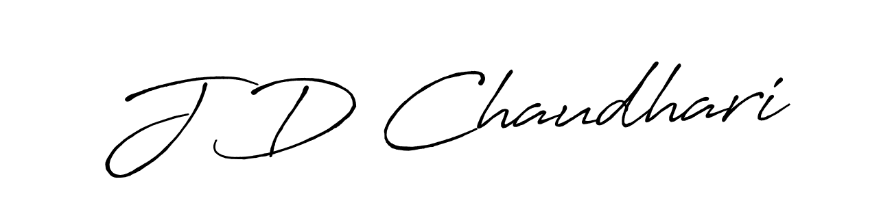 Also we have J D Chaudhari name is the best signature style. Create professional handwritten signature collection using Antro_Vectra_Bolder autograph style. J D Chaudhari signature style 7 images and pictures png