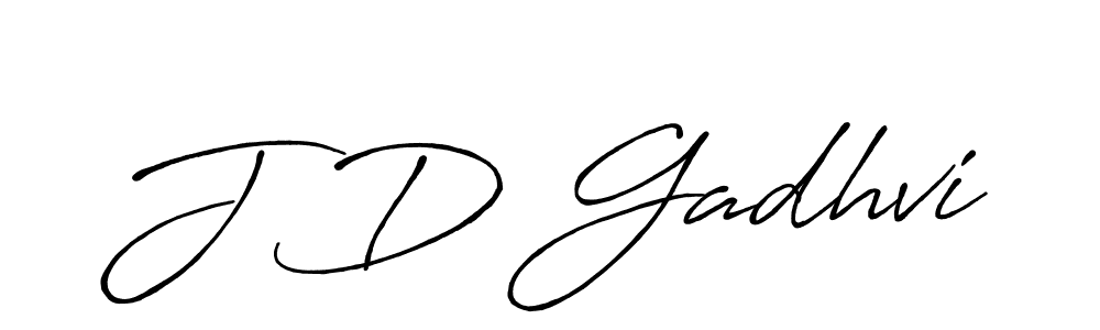 Make a beautiful signature design for name J D Gadhvi. Use this online signature maker to create a handwritten signature for free. J D Gadhvi signature style 7 images and pictures png