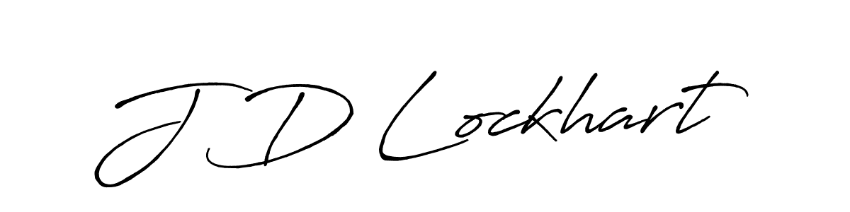 Also we have J D Lockhart name is the best signature style. Create professional handwritten signature collection using Antro_Vectra_Bolder autograph style. J D Lockhart signature style 7 images and pictures png