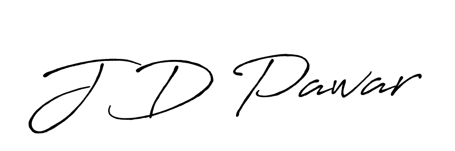 Use a signature maker to create a handwritten signature online. With this signature software, you can design (Antro_Vectra_Bolder) your own signature for name J D Pawar. J D Pawar signature style 7 images and pictures png