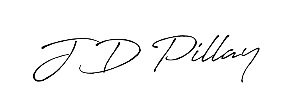 You should practise on your own different ways (Antro_Vectra_Bolder) to write your name (J D Pillay) in signature. don't let someone else do it for you. J D Pillay signature style 7 images and pictures png