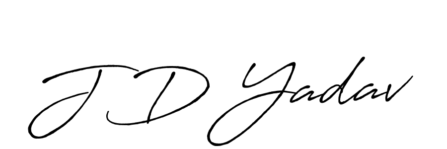 Similarly Antro_Vectra_Bolder is the best handwritten signature design. Signature creator online .You can use it as an online autograph creator for name J D Yadav. J D Yadav signature style 7 images and pictures png