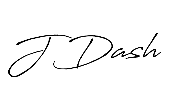 The best way (Antro_Vectra_Bolder) to make a short signature is to pick only two or three words in your name. The name J Dash include a total of six letters. For converting this name. J Dash signature style 7 images and pictures png